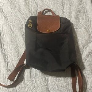 longchamp le pilage backpack (navy)